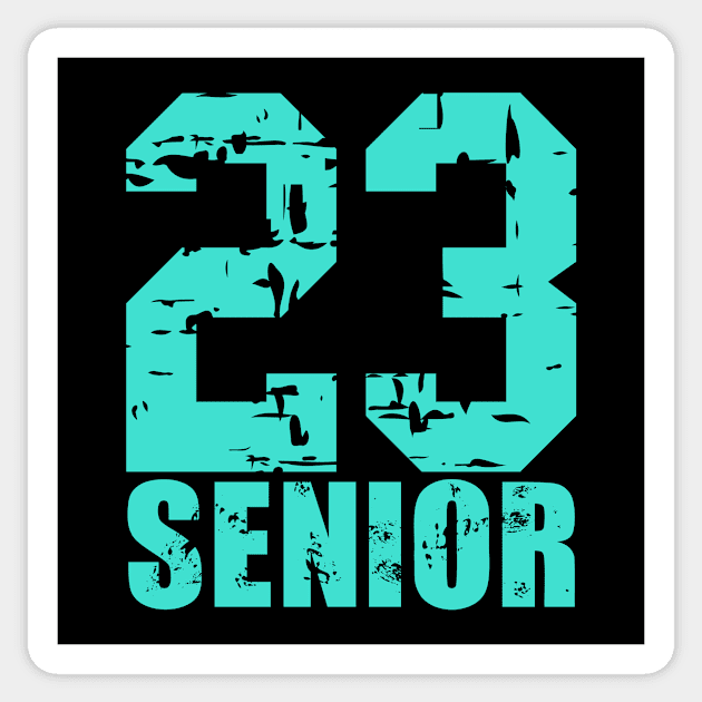 2023 Senior Sticker by colorsplash